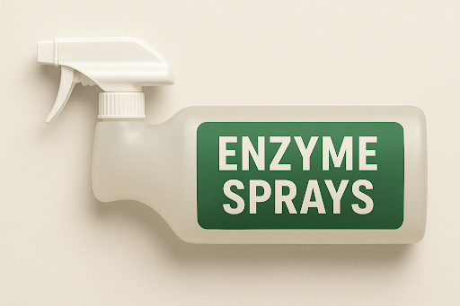 How Can Enzyme Sprays Help Manage Difficult Organic Stains?